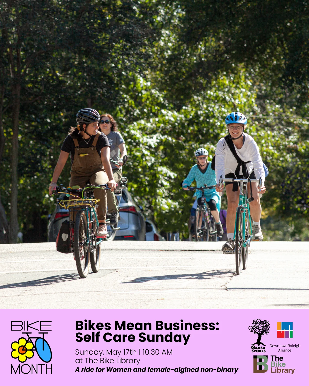Bikes Mean Business: Self-Care Ride (Women/Trans/Femme)
