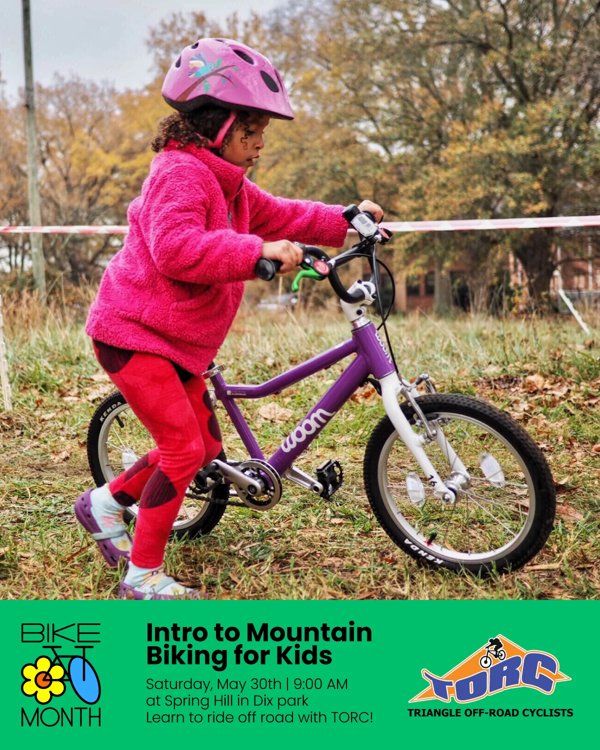 Intro to Mountain Biking for Kids